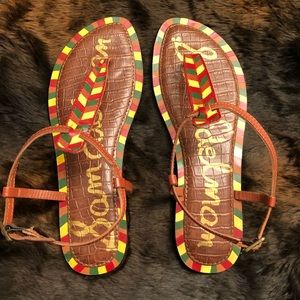 Sam Edelman Shoes - Sam Edelman Gigi Tribal Print Leather Sandal Sam Edelman Shoes - Sam Edelman Gigi Tribal Print Leather Sandal